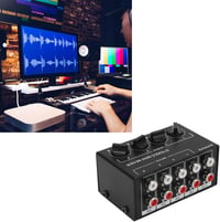RCA Mini Passzív Keverő 4 Csatornás, Számítógéphez, Telefonhoz, CD-hez 2