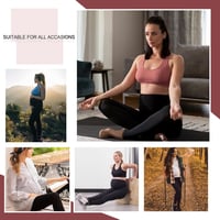 ACTINPUT Kismama Leggings - Magasderekú Fekete Elasztikus Nadrág - Átlátszatlan Kényelmes Viselet Várandós Nőknek - S Méret 5