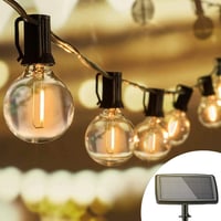 Joomer 6m RGB LED gömbfüzér kültérre, távirányítóval, időzítővel - 30 színváltós G35 izzó 1