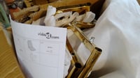 Zamatová jedálenská stolička vidaXL – ružová – 4 ks 4