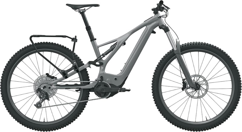 SKS Germany Infinity Univerzális Csomagtartó - Alumínium Kerékpár Tartó MIK Click Rendszerrel, Gyorskioldó Mechanizmussal, Fekete, 975g