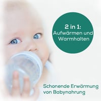 Beurer BY 52 Bébiétel és Cumisüveg Melegítő - 2 az 1-ben Melegítő és Melegen Tartó Funkció, Digitális Kijelző, 8 Perces Felmelegítési Idő 2