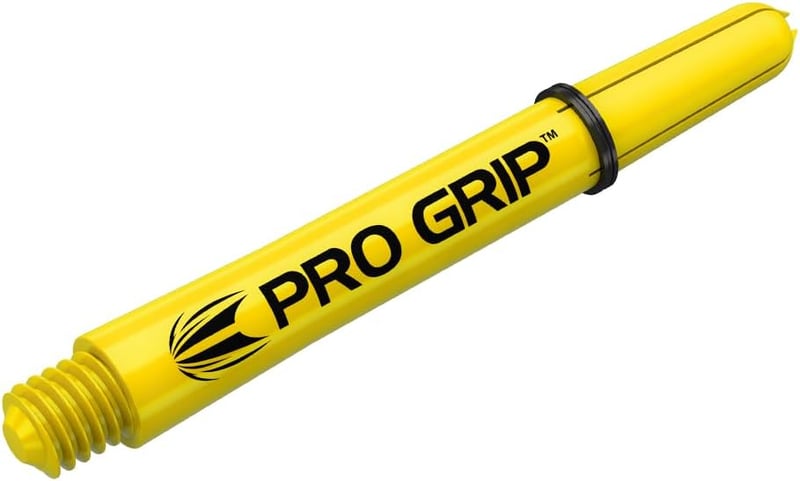Target Pro Grip sárga dart szár szett, 30 db-os, Kurt modell