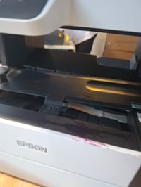 Multifunkčná atramentová tlačiareň Epson EcoTank ET-5170 – CHYBNÁ — chybná, čiastočne funkčná: Vyliaty atrament (stav: viď 2. obrázok) 7