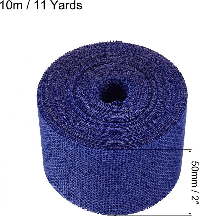 Kék Leinen Szalag 2" x 11 Yard - DIY Csomagolóanyag