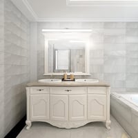 Klighten LED Tükör Világítás 24W - 80cm Ezüst Fürdőszobai Lámpa IP44 Vízálló 6000K Hideg Fehér 1170LM 180° Forgatható Fali Tükörlámpa 5