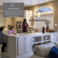 Jinvoo WiFi Okos Fali Kapcsoló - 1/2/3 Gombos Érintésvezérlés, Távirányítás Telefonról, Alexa/Google Home Kompatibilis, Időzítő Funkcióval,  9