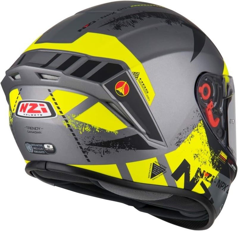 Casco Trendy Fekete-Lila Fém Zárt Bukósisak