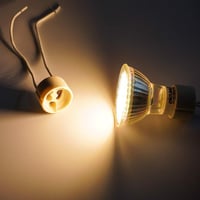 GU10 Kerámia Foglalat Szett - Hőálló 600°C, 10 db DiCUNO 2