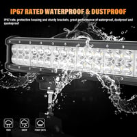 SKYWORLD 28 Inch 180W LED Munkalámpa Bar 12V 24V Vízálló Offroad Fényszóró 6