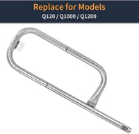 LOKHING csere gázgrill égő 43.2 cm 60040 Weber Q100 Q120 Q1000 Q1200 Baby Q 50060001 51010001 51060001 69957 4565 7 grill modellekhez 2