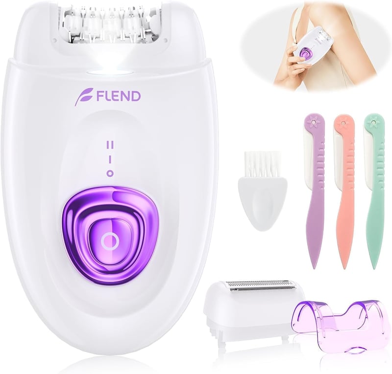 Philips 2 az 1-ben női epilátor és borotva LED fénnyel, arcra és lábra