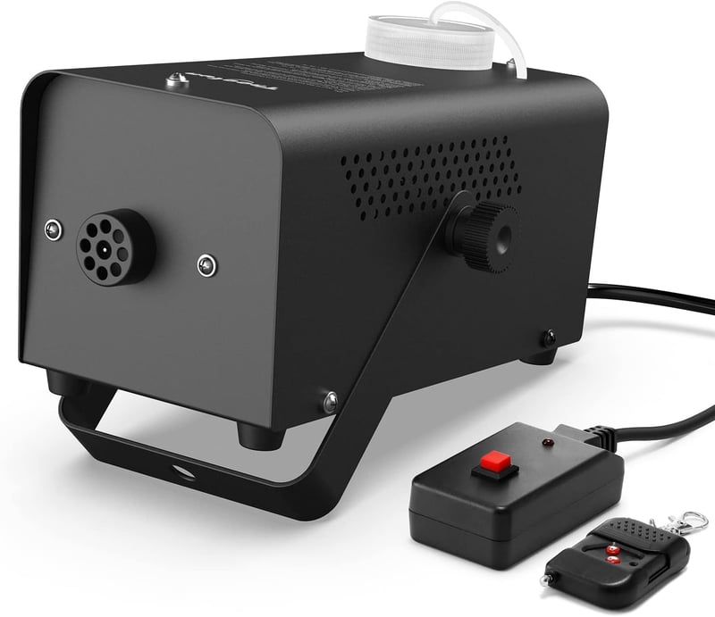 Theefun 400W Mini Ködgép Távirányítóval - Halloween, Buli, Esküvő