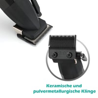 VGR 003 Fresh Fade Professzionális Hajvágó, Vezetékes/Vezeték Nélküli Hajnyíró LED Kijelzővel, T-pengével, 5 Fokozatú Vágási Beállítással Fé 4