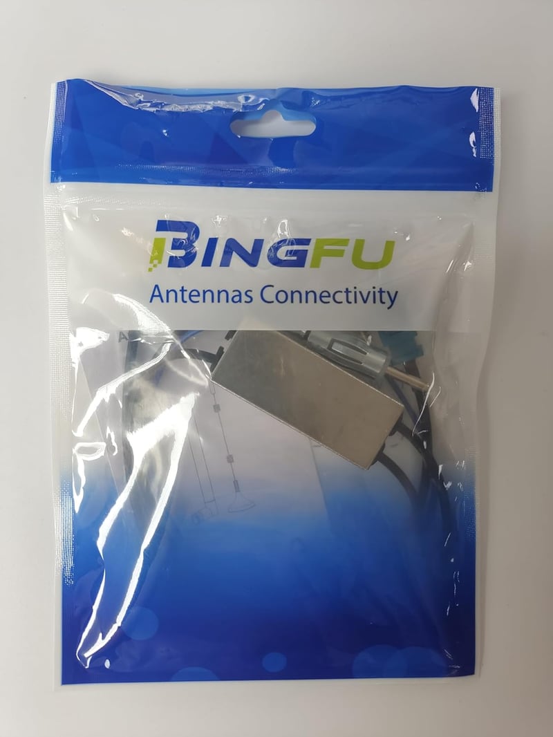 Bingfu DAB autóantenna adapter - Fakra Z, DIN, SMB - Pioneer, Kenwood, Sony kompatibilis