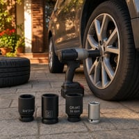 Set chei tubulare impact: 31mm + 32mm + 42mm + 46mm (3/4") 1