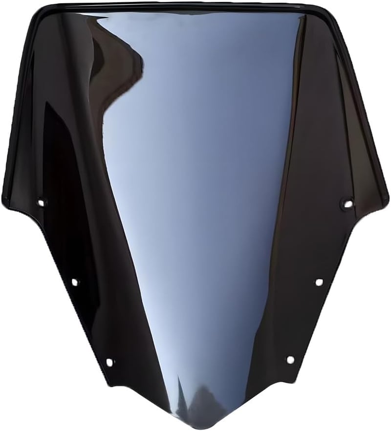WENY1 Motorkerékpár Szélvédő Légterelő Yamaha FZ1 FAZER 2006-2015 Modellekhez - Fekete Védőpajzs Szennyeződések Ellen - ADEADE