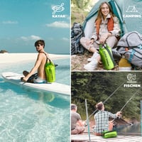 Nordlight 5L vízálló narancssárga táska - strandhoz, úszáshoz, SUP-hoz 6