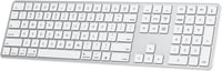 OMOTON Bluetooth Billentyűzet Numerikus Résszel, Újratölthető Vezeték Nélküli Klaviatúra MacBook Pro/Air, iMac, Mac mini/Pro és PC Eszközökh 1