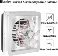 2012 Max Air Tetőszellőztető Lakóautókhoz - Halk Reverzibilis Elszívó Ventilátor, 12V, Távirányítóval, 360mm UV-Álló Fedéllel, Folyamatos Sz 5