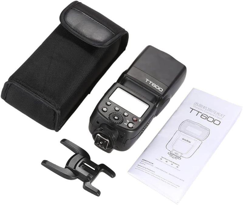 Godox TT600 2.4G Vezeték Nélküli Vaku GN60 1/8000s HSS - Canon Nikon Pentax Olympus Fujifilm Kompatibilis Rendszervaku