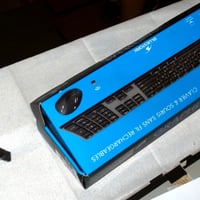 Bežični set tipkovnice i miša Bluestork Graphic Smart Dongle, crni, prodaje se bez USB sticka (stanje: vidi 2. sliku) 2