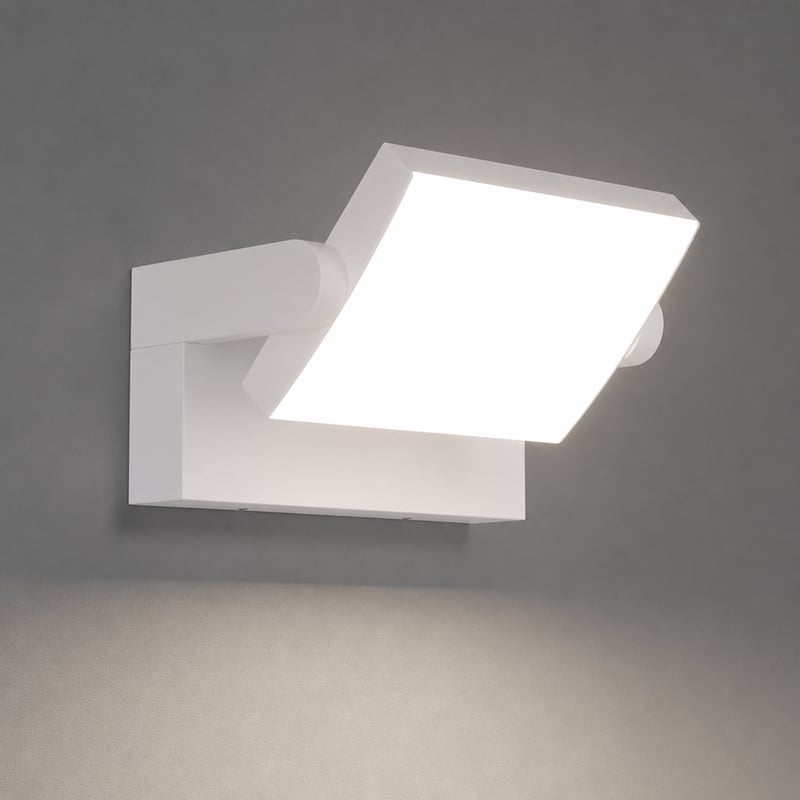 Klighten 24W vonkajšie LED nástenné svietidlo, IP65 vodoodolné, otočný panel — bez zadného krytu potrebného na montáž na stenu (stav: pozri 2. obrázok)