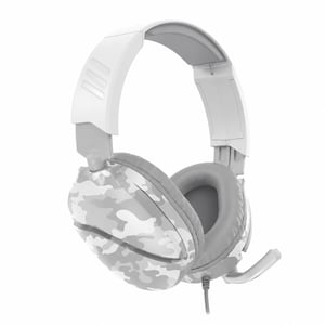 Gaming slušalice Turtle Beach Recon 70 Camo Polar White — neispravne, djelomično rade: lijeva slušalica je nijema pri maksimalnoj glasnoći (stanje: vidi 2. sliku)