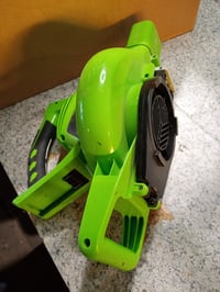 Suflantă și aspirator de frunze cu acumulator Greenworks 40V, cu motor fără perii — fără acumulatori și încărcător (stare: vezi poza 2) 7