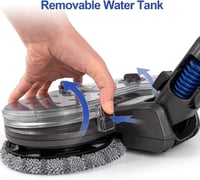 Dyson V8 V10 V11 kompatibilis elektromos felmosófej víztartállyal és 4 mopfejjel 5