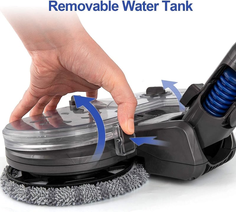 Dyson V8 V10 V11 kompatibilis elektromos felmosófej víztartállyal és 4 mopfejjel