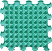 ORTOTO Türkiz Piramis Mintás Szenzoros Masszázs Szőnyeg, Puzzle Rendszerű 1