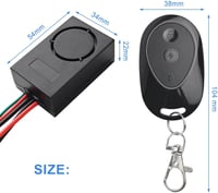 VOLOHAS riasztó Xiaomi elektromos rollerekhez, univerzális, 36-55V, távirányítóval 6