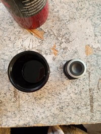 Termos boca Thermos Stainless King od nehrđajućeg čelika 1,2 L, crvena, s poklopcem koji služi kao šalica i ručkom, rabljeno stanje (stanje: vidi 2. sliku) 4