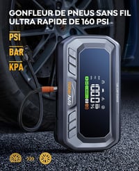 YaberAuto 26800mAh Autós Bikázó Akkumulátor - Vészhelyzeti Indításrásegítő Powerbank 12V Járművekhez 3