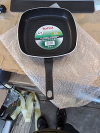 Tefal Simple Clean B56740 grillserpenyő 26x26 cm tapadásmentes bevonattal fekete külső karcokkal használatlan (állapot: lásd a 2. képet) 4