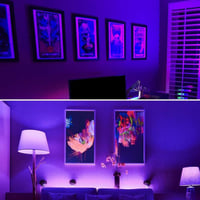 UV Fekete Fény Izzó E27 Foglalatba, 2db 7W-os, Bulikhoz 3