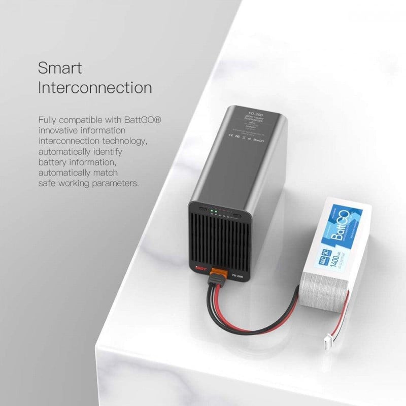 ISDT FD-200 Okos Lipo Akkutöltő 200W - Vezeték Nélküli Vezérlés, Újracsomagolt