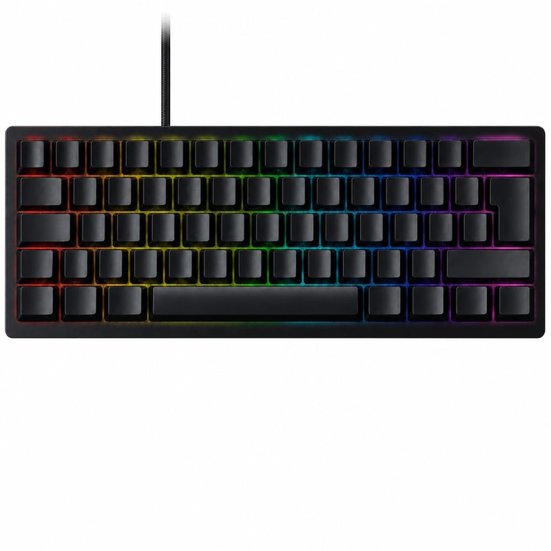 Mehanička gaming tipkovnica Razer BlackWidow V3 Mini HyperSpeed — blaga zaprljanost ispod tipki (stanje: vidi 2. sliku)