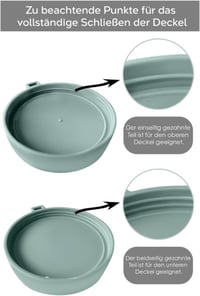 IDOBY 4 db-os Joghurtos-Müzlis Úti Pohár Szett Kanállal, 550ml, BPA-mentes 2