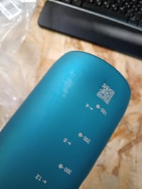 Bidon sport etanș ion8 750 ml Verde Petrol – Fără BPA, Siguranță — cauciucul de la bază și din lateral este uzat (stare: vezi a 2-a imagine) 4