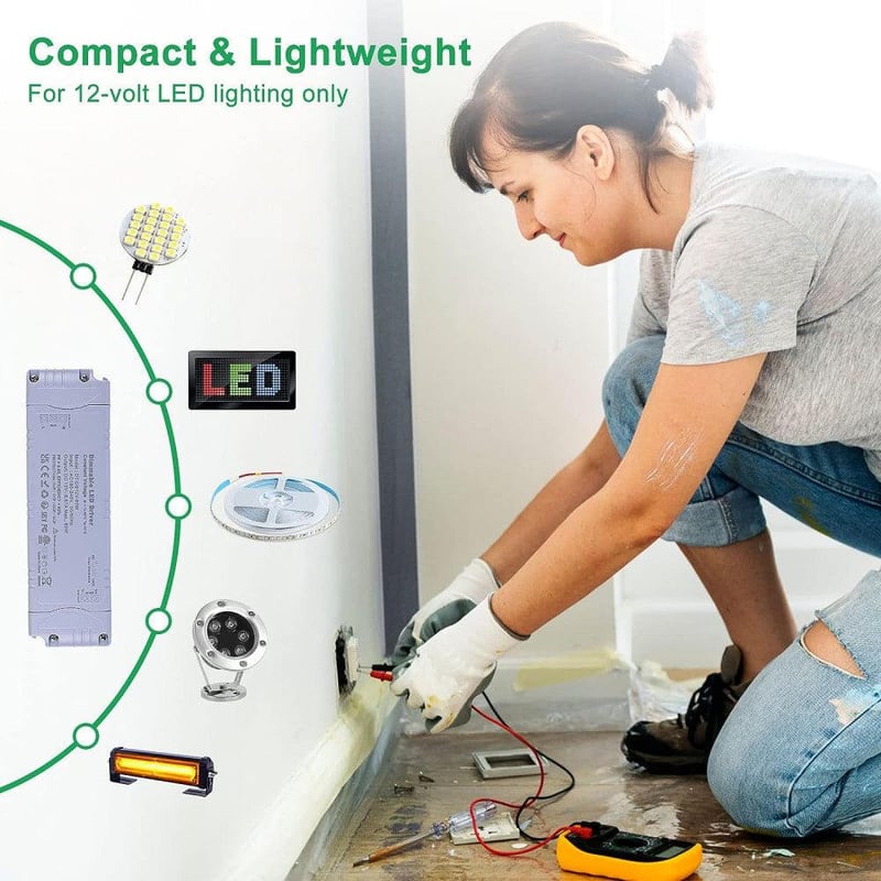 REYLAX 12V 80W Dimmelhető LED Tápegység Transzformátor