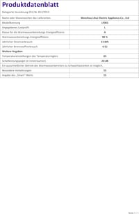 Mulcort 3 kW-os Átfolyós Vízmelegítő LED Kijelzővel - Tartály Nélküli Elektromos Mini Bojler 3 Fokozatú Hőmérséklet-szabályozással és Távirá 9