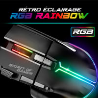 SPIRIT OF GAMER Ultimate 600 RGB vezeték nélküli gamer billentyűzet és egér szett - félmechanikus, 120 órás üzemidő, PC/PS4/PS5/Xbox kompati 17