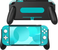 MoKo Ergonomikus Védőtok Nintendo Switch Lite Konzolhoz - Kényelmes Markolattal, Ütésálló Kialakítással, Fekete 1