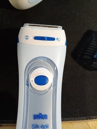 Braun Silk-épil LS5160 3 az 1-ben Elektromos Női Borotva, Trimmer és Peeling Rendszer, Kék, Vezeték — használt (állapot: lásd a 2. képet) 4