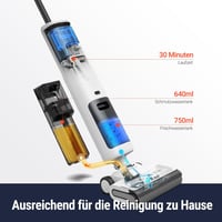 OSOTEK H200 Lite vezeték nélküli padlótisztító és porszívó, 180°-os mozgás, állatszőrre 9