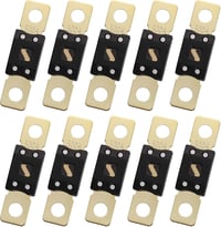 ABSOPRO 10 db 500A nagyáramú autós biztosíték hajókhoz, autóhifihez és CD-lejátszókhoz – biztosítéktartóval 1