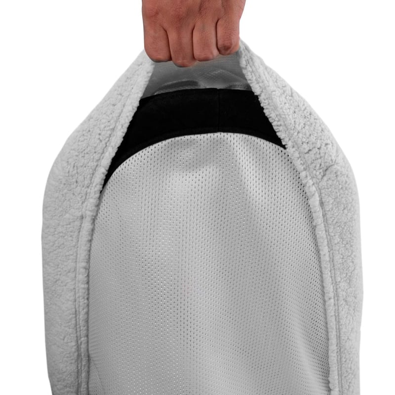 JYOKO KIDS Babybjorn Soft és Balance hintaágyhoz való huzat, nyuszi mintás, polár anyagú, hipoallergén, Oeko-Tex tanúsítvánnyal, 45g