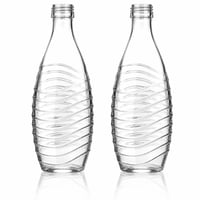 Sklenená karafa SodaStream Crystal 0,7 l, 2 ks, priehľadná, bez uzáveru, ku výrobníku sódy, unikátny kus, stav ako nový (stav: pozri 2. obrázok) 1